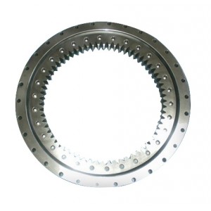 Single-row Four Point Contact Ball Type Slewing Bearing (Internal gear type)